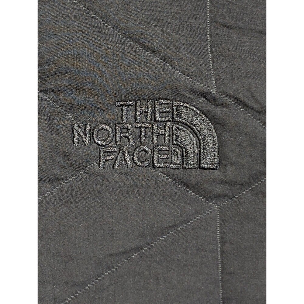 NWT The North Face Long Parka Vest Black Quilted Hoodless Tunic Women L 33" - Picture 7 of 10